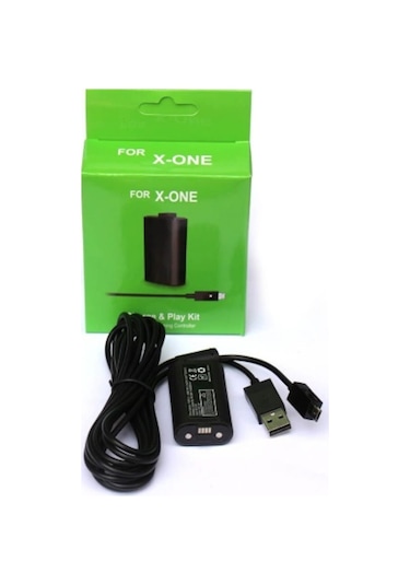 Xbox One Play & Charge Kit Gamepad Batarya Şarj