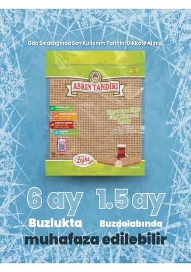 4'lü Lavaş Paketi 2 Paket Ekşi Hamurlu Arpa+2 Paket Ekşi Hamurlu Tam Buğday 4x330gr.