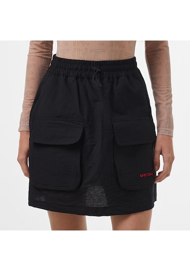 Unıted4 Kadın Siyah Etek Kımıtsu Siyah