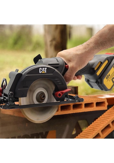 Cat DX5010B 18 V 120 MM Kömürsüz Daire Testere Akü Dahil Değildir