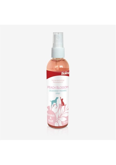 Bioline Şeftali Çiçeği Kokulu Kedi ve Köpek Parfümü 118 ML
