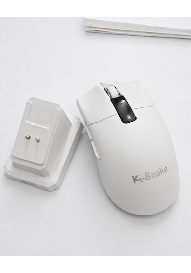 Rgb Gaming Mouse 24000 Dpı Kablosuz 2.4g Bluetooth Type-c Şarjlı Oyuncu Mouse Ms-ks2nb