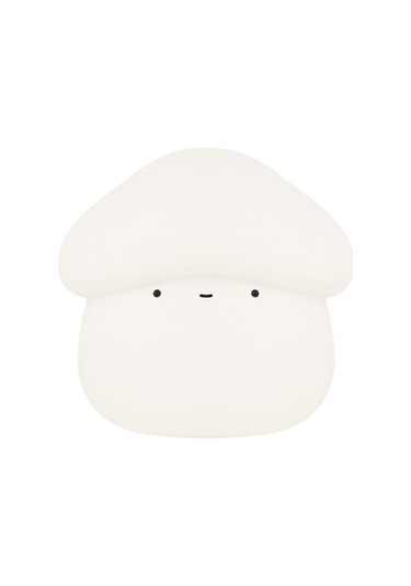 Reedark Silikon Mantar Gece Lambası: Dokunarak Aç/kapat, 15/30 Dakika Gecikmeli Kapatma, 2 Seviye Parlaklık, 2600k Islak Beyaz Işık, 1w Beyaz