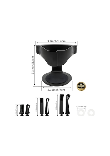 Peugeot 407 2003-2004-2005-2006-2007-2008-2009-2010 Ayarlanabilir Araç Bardak Tutucu