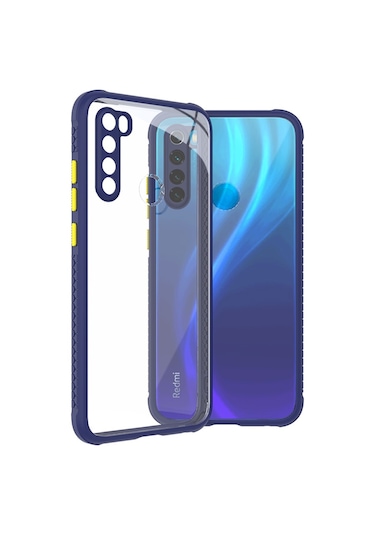 Xiaomi Redmi Note 8 Kilif Köse Koruma Silikon Arkasi Seffaf Kapak 470710485