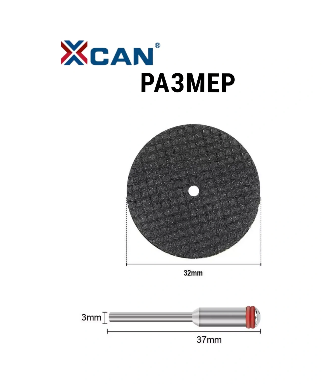 Xcan Gravür Kesme Aşındırıcı Diskleri 32 Mm 102 Parça 194852938