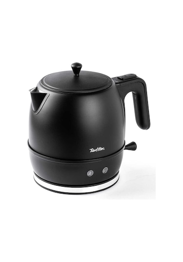 Tantitoni Siyah Çelik Çay Makinesi 1.2lt/1.7lt Siyah