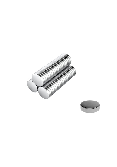 20 Adet Neodyum Mıknatıs Çap 5 Mm Kalınlık 1,5 Mm D5x1,5 Mm - N134