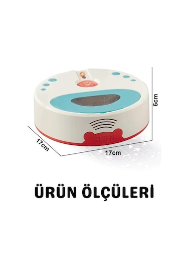 Sweeper Pilli Oyuncak Robot Süpürge