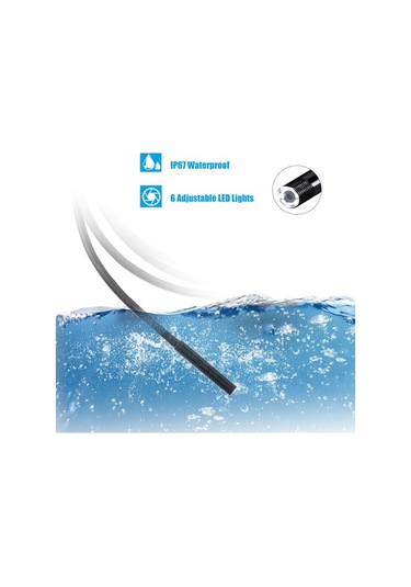 Flybuy An100 3'lü Endüstriyel Endoskop - Ip67 Su Geçirmez, 5.5mm Lens, 5m Kablo, Usb/type-c Bağlantı/