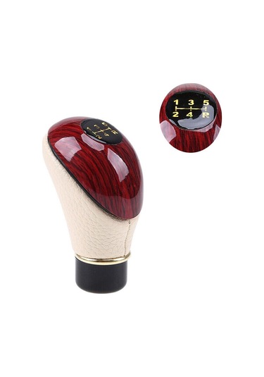 Bej Yedek Araba Vites Kolu Dişli Evrensel 5 Hız