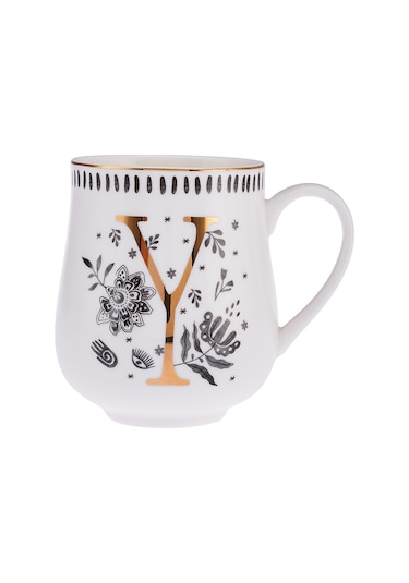 Emsan Artisan Y Letter New Bone Kupa 220 Ml