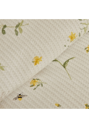 Karaca Home Emma %100 Pamuk Çift Kişilik Pike Takımı Sarı 200.22.11.0442 Sarı