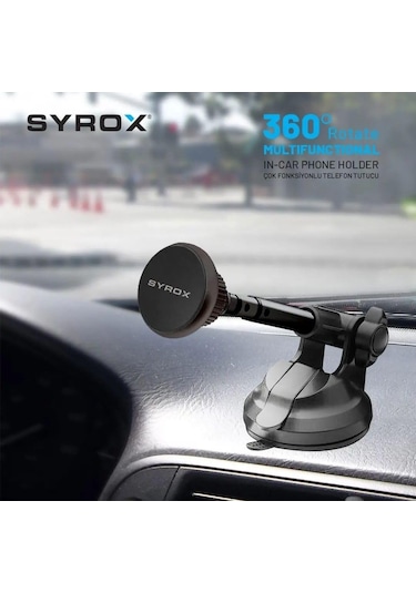 Syrox Ph32 Çok Fonksiyonlu Telefon Tutucu