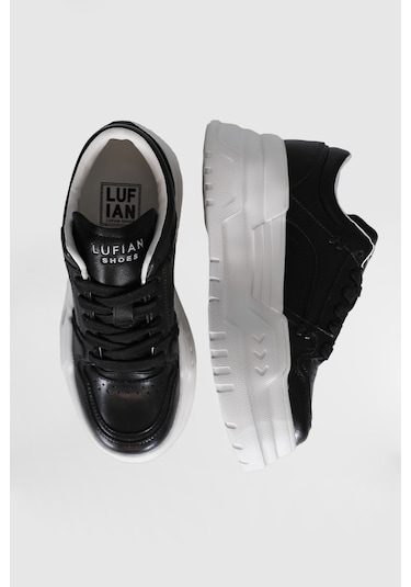 Lufian Darla Kadın Sneaker Ayakkabı Siyah Siyah 121230020100100 Siyah