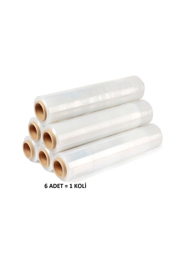 Mega Palet Streçi ( Süt Beyaz Renk ) 2000 Gr - 23 Micron