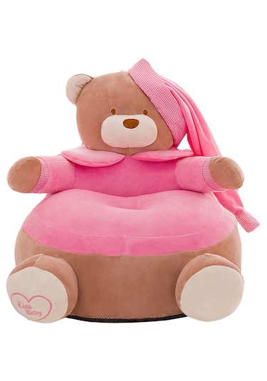 Suntek Sevimli Çocuk Koltuk Kanepe Kapak Bebek Sandalyesi 02-pembe 02 Pembe