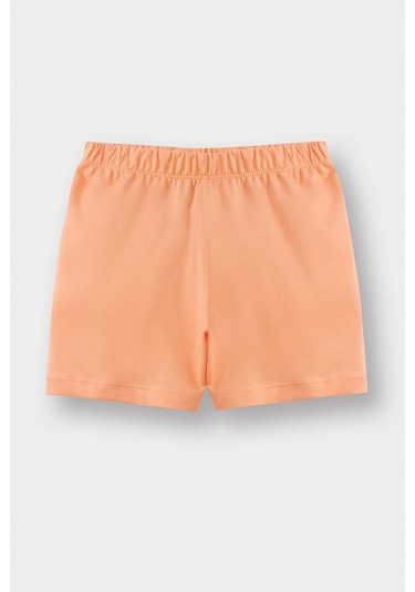 DeFacto Kız Bebek 4'lü Pijama Takımı Yıldız Desenli Kısa Kollu Penye Üst Beli Lastikli Şort -  E1555A525HSOG189