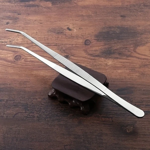 Gateesat 4 Adet Paslanmaz Çelik Seritli Pens, Dayanıklı Çok Amaçlı Profesyonel Cımbız Seti