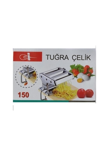 Tuğra Çelik 150 Makarna Erişte Kesme Makinesi No 150 Gri
