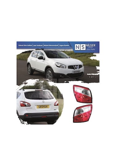 Nissan Qashqaı Sağ-Sol Arka Stop Dış Ledli 2010-2013