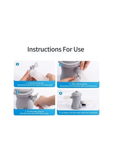 Fastbuy Cbtx Jy-051 110-240v 330w Havuz Filtre Pompası - Sirkülasyon Ve Temizlik