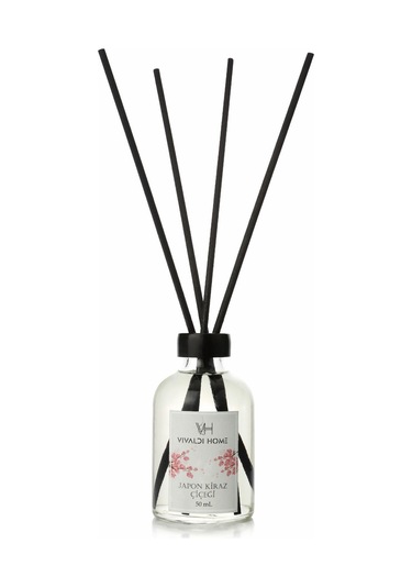 Vivaldi Home Japon Kiraz Çiçeği Çubuklu Oda Kokusu Esansiyel Uçucu Yağ 50 ML
