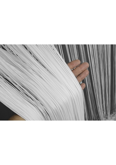 İP PERDE ZİNCİR BEYAZ RENK 300 x 280 CM Beyaz