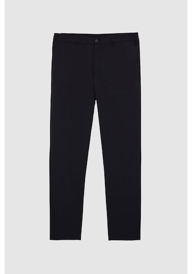 Twn Slim Fit Siyah Düz Takim Elbise 4ec05e301545m 001