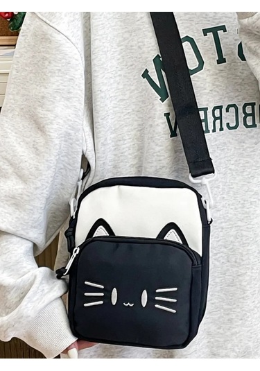 Small Box Omuz Çantası Gençler İçin 460769613 Siyah