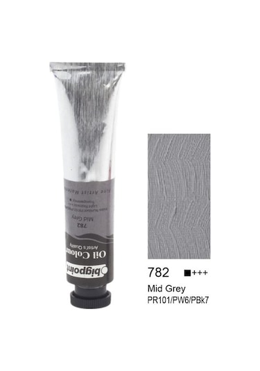 Bigpoint Yağlı Boya 200 ML 782 Mid Grey