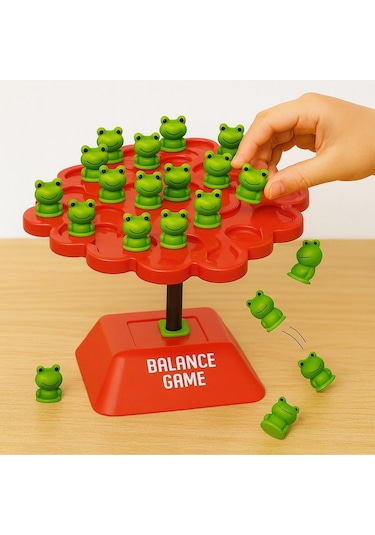 Frog Denge Oyunu Kurbağalı Eğitici Beceri Ve Denge Oyunu