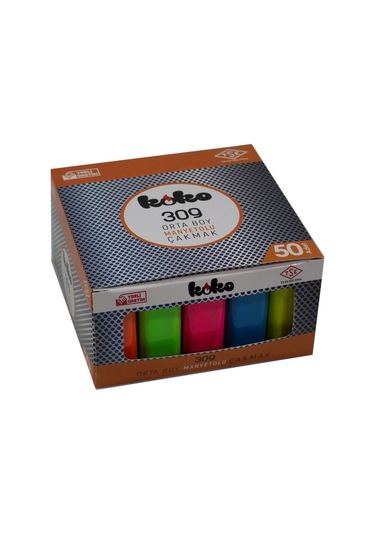 Mixoyuncak Çakmak  309 Manyetolu Orta Boy Solid Çakmak 5'Li