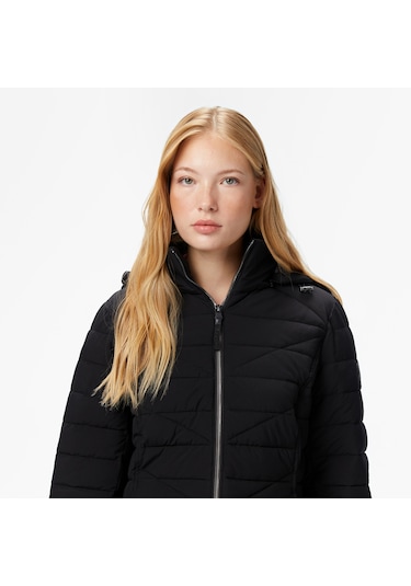 Nautica Kadın Siyah Regular Fit Mont Desenli 117003891 Siyah