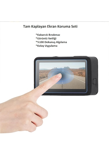 Dji OSMO Action 5 Pro Ekran Koruyucu 9H Şeffaf