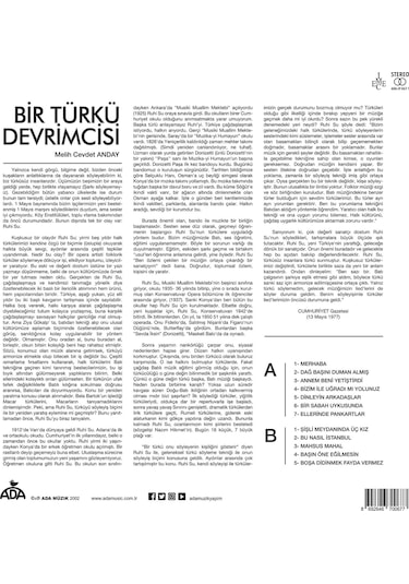 Ruhi Su - Sabahın Sahibi Var Plak