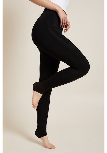 Giens Kadın Siyah Içi Peluşlu Termal Içlik Taytsiyahstandart Siyah