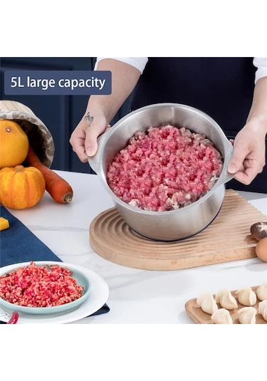 Cbtx 5 Vitesli Paslanmaz Çelik Gıda Parçalayıcı Elektrikli Makine 5 L