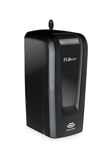 Sensörlü Sıvı Sabunluk Ve Dezenfektan Verici 1000ml, Fotoselli Otomatik Sabunluk F052s Siyah Siyah