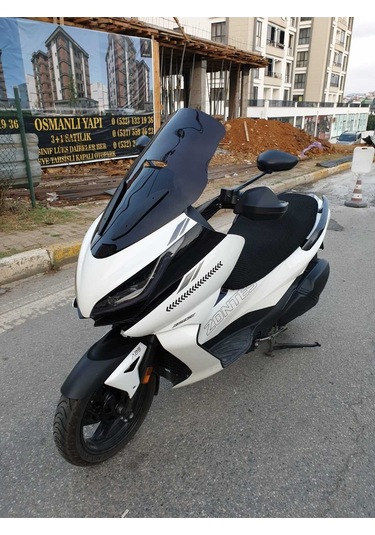 Motocam Zontes 350 E Ön Cam 2022-2023 Model 70cm Siyah Renkli 4mm