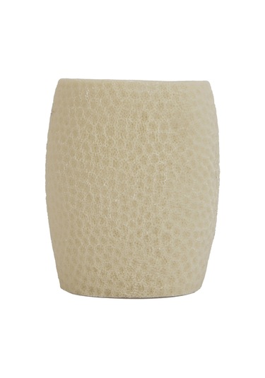 DİŞ FIRÇALIK,MACUNLUK SARI PETEK DESENLİ POLİRESİN 8X8X10CM 400ML Diğer