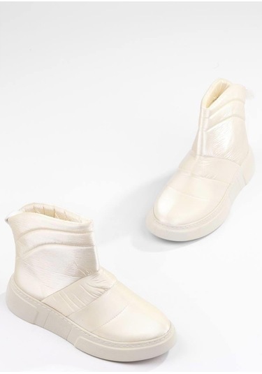 Paris Beyaz Paraşüt Günlük Bot-beyaz Beyaz