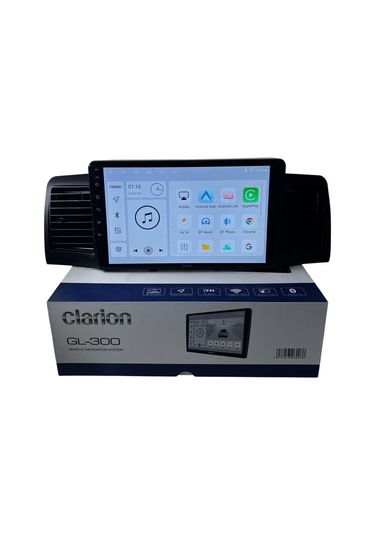 Toyota Corolla 2004-2007 Clarion 4-64 Tam Profesyonel Oem Multimedia 9"