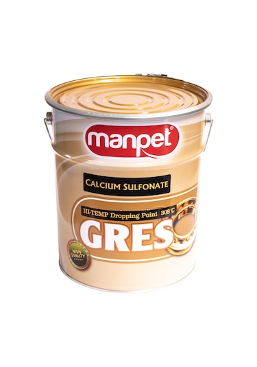 Manpet Kalsiyum Sülfonat Gres - 300°C Dayanıklı Gres 14 KG