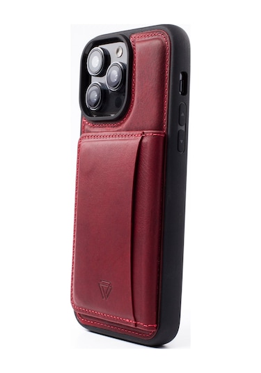 Back Wallet Apple Uyumlu iPhone 14 Magenta