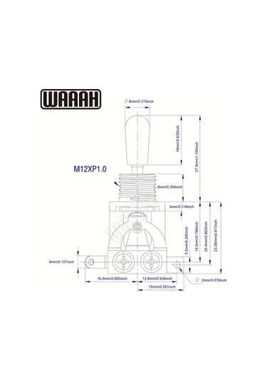 Tongdashop Les Paul Üç Pozisyonlu Gitarlar İçin Nikel Beyaz Başlıklı Dayanıklı Anahtar