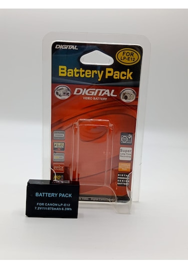 EFCELL  CANON  LPE 12 BATARYA