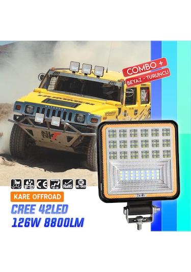 Off-Road Sis Lambası Çalısma Lambası 42 Power Led (507636319)