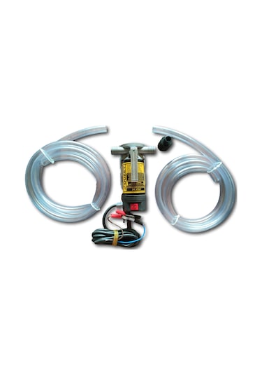 24 Volt 1'' Sıvı Aktarma Pompası Su,süt,yağ,mazot &hortumlu