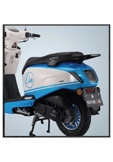 Nanok Lia 50 Scooter Beyaz - Mavi